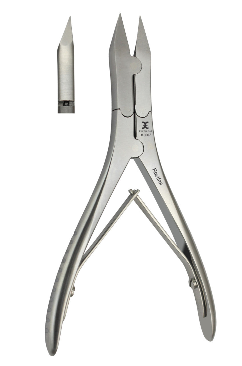 Fine Head Cantilever Nail Nippers 16cm - German Precision