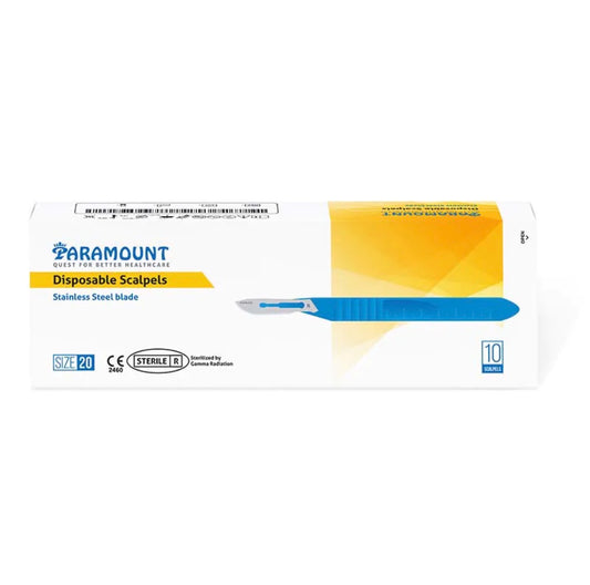 Paramount Sterile Disposable Scalpels No10 - 10 Pack