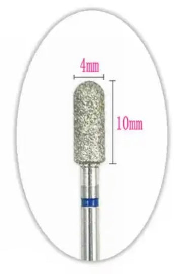 Rounded Cylinder Diamond Burr